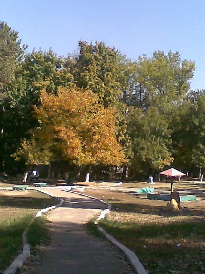Детская и спортивная площадка на 8-м квартале Чиланзара (Ташкент)
