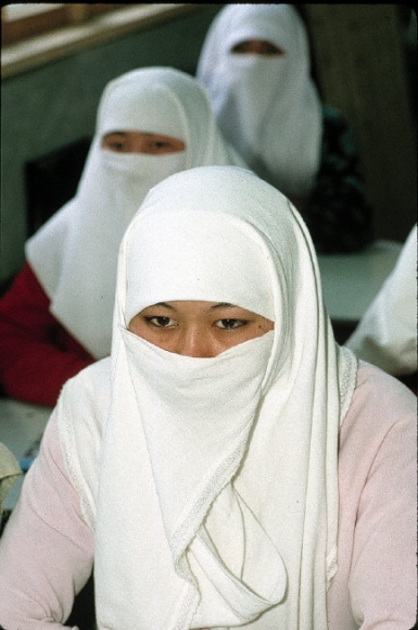 Школа по изучению Корана возле Самарканда, 1993
