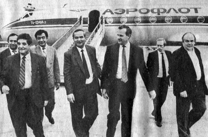 Впервые Путин посетил Узбекистан в 1991 году