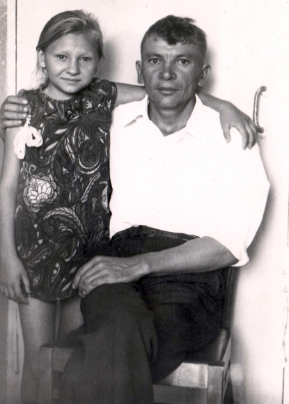 Ирина Гейнце с отцом