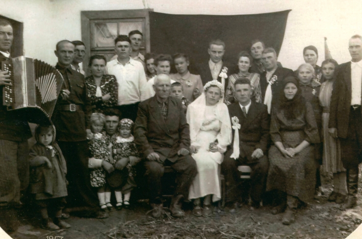 Свадьба Эльзы Фогель (тёти Татьяны Фогель) и Антона Мастье. Ангрен 1953 год